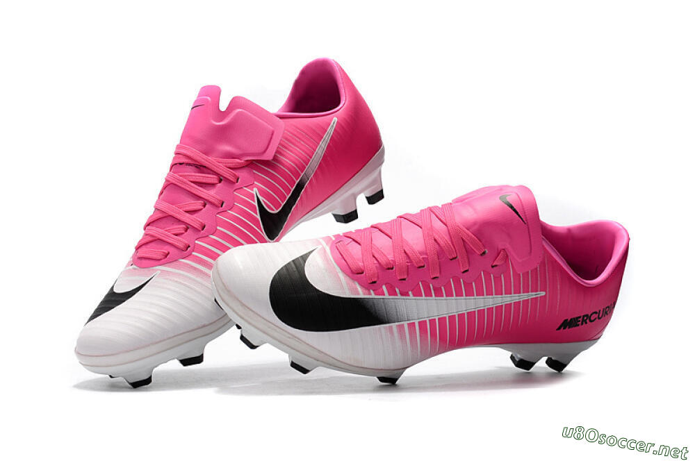 Women's Nike Mercurial Vapor 11 FG Football Boots - Pink/White/Black 4