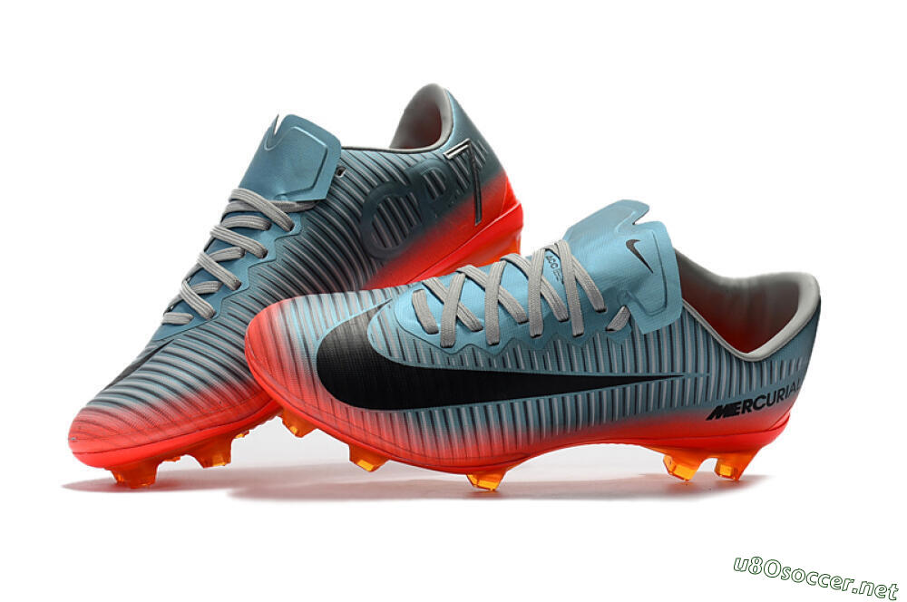 Women's Nike Mercurial Vapor 11 FG Football Boots - Jade/Black/Red 6