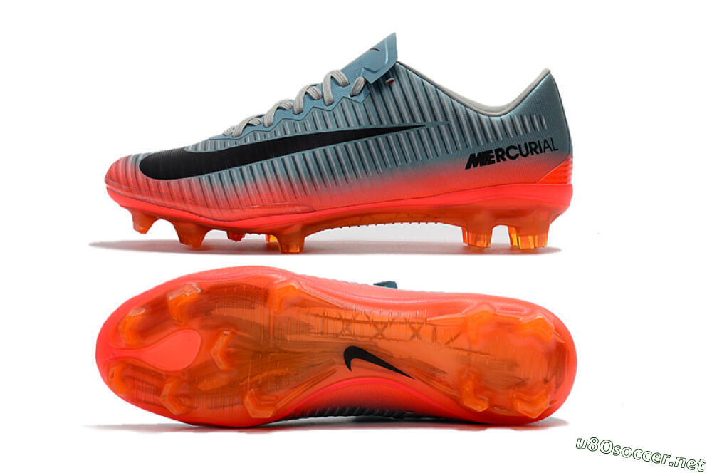 Women's Nike Mercurial Vapor 11 FG Football Boots - Jade/Black/Red 1