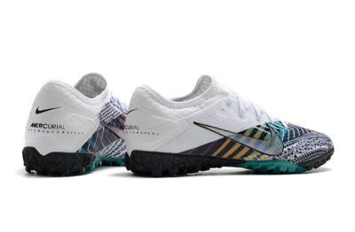 Men's Nike Mercurial Vapor 13 Pro TF Football Shoes - White/Black/Jade