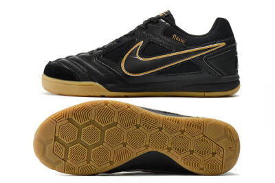 Men's Supreme x Nike SB Gato IC Football Shoes - Black/Brown