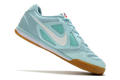 Men's Supreme x Nike SB Gato IC Football Shoes - Jade/White/Brown