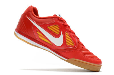 Men's Supreme x Nike SB Gato IC Football Shoes - Red/White/Yellow