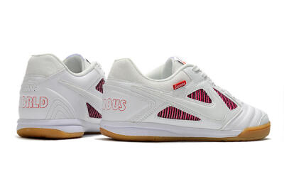 Men's Supreme x Nike SB Gato IC Football Shoes - White/Red/Brown