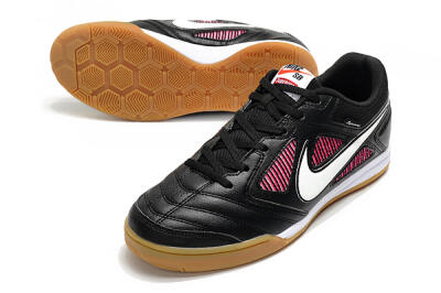 Men's Supreme x Nike SB Gato IC Football Shoes - Black/White/Red