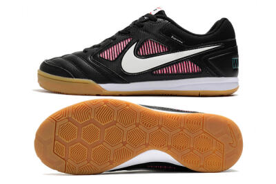 Men's Supreme x Nike SB Gato IC Football Shoes - Black/White/Red