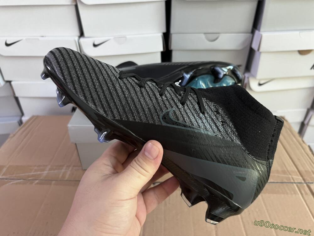 Men's Nike Air Zoom Mercurial Superfly 10 Elite FG Football Boots - Black/Jade/Blue