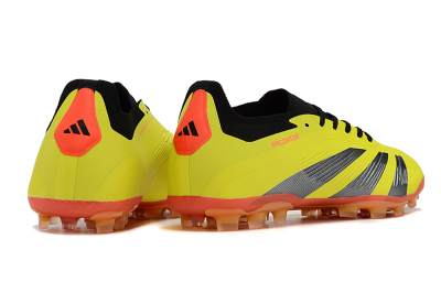 Men's Adidas Predator 24 Elite AG Football Boots - Yellow/Silver/Red