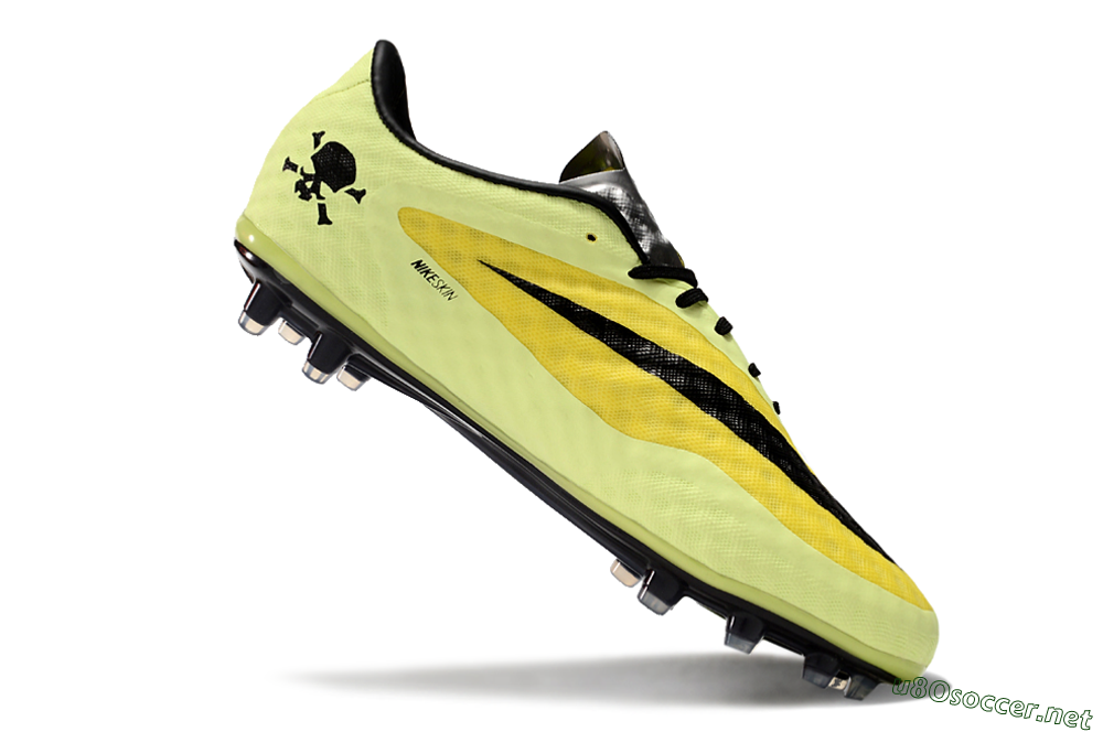 Men's Nike Hypervenom Phantom FG Football Boots - Yellow/Black/Silver 4