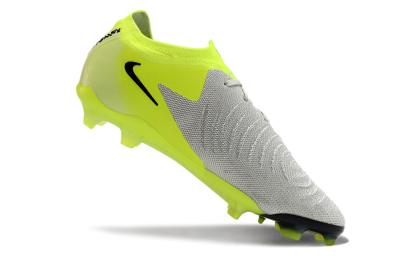 Men's Nike Phantom GX Elite FG Football Boots - Grey/Yellow/Black