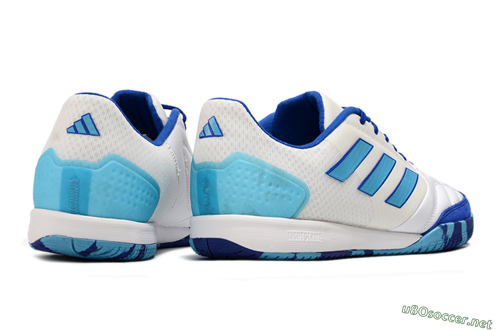 Men's Adidas Top Sala Competition IC Football Shoes - White/Blue/Beige 6