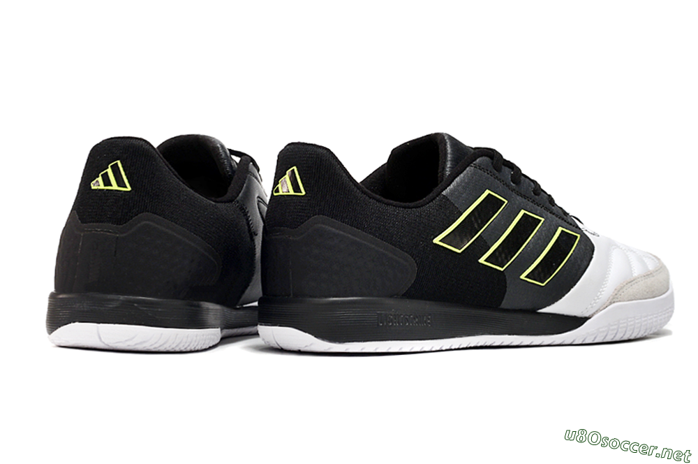 Men's Adidas Top Sala Competition IC Football Shoes - White/Black/Yellow 6