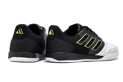 Men's Adidas Top Sala Competition IC Football Shoes - White/Black/Yellow
