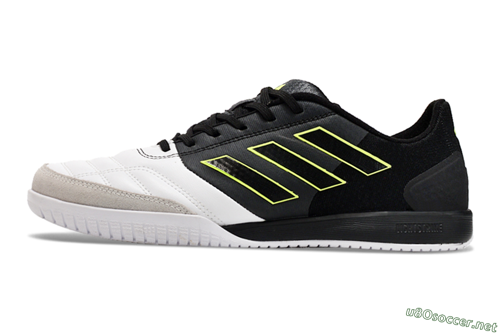 Men's Adidas Top Sala Competition IC Football Shoes - White/Black/Yellow 0