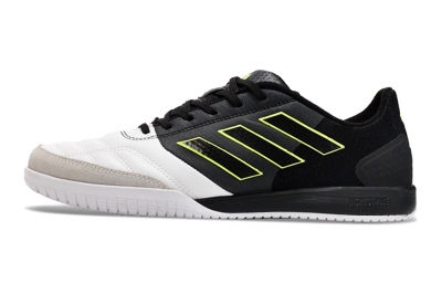 Men's Adidas Top Sala Competition IC Football Shoes - White/Black/Yellow