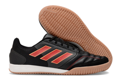 Men's Adidas Top Sala Competition IC Football Shoes - Black/Red/White