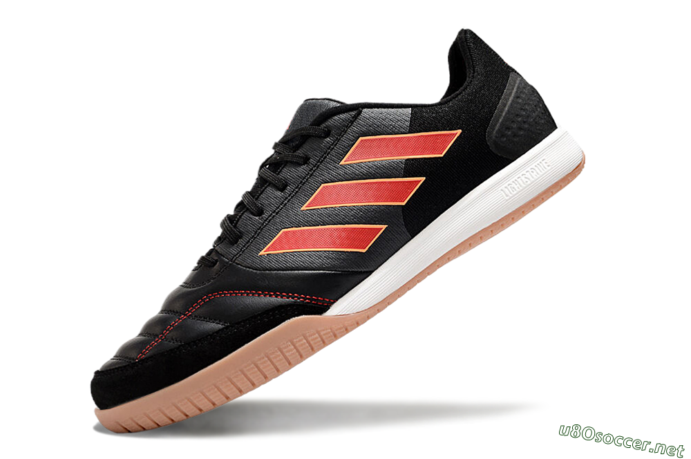 Men's Adidas Top Sala Competition IC Football Shoes - Black/Red/White 5