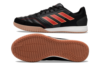 Men's Adidas Top Sala Competition IC Football Shoes - Black/Red/White