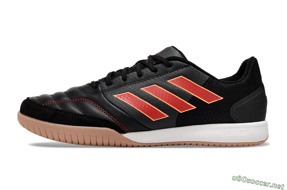 Men's Adidas Top Sala Competition IC Football Shoes - Black/Red/White 0