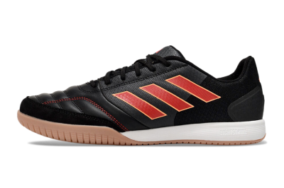 Men's Adidas Top Sala Competition IC Football Shoes - Black/Red/White