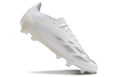 Men's Adidas Predator Elite 24 FG Football Boots - Beige/White/Gold