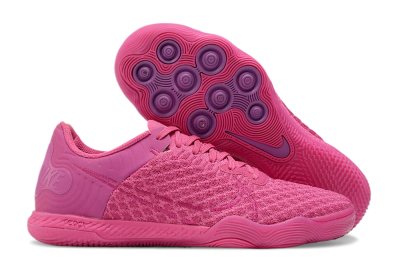 Men's Nike React Gato IC Football Shoes - Pink/Purple