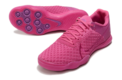 Men's Nike React Gato IC Football Shoes - Pink/Purple