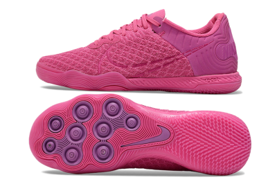 Men's Nike React Gato IC Football Shoes - Pink/Purple