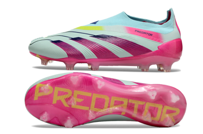 Men's Adidas Predator Accuracy+ FG Football Boots - Blue/Purple/Pink