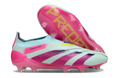 Men's Adidas Predator Accuracy+ FG Football Boots - Blue/Purple/Pink