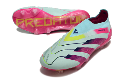 Men's Adidas Predator Accuracy+ FG Football Boots - Blue/Purple/Pink