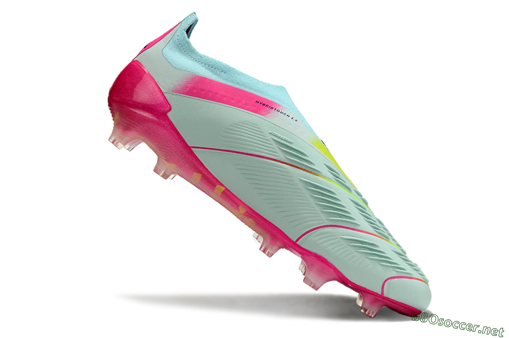 Men's Adidas Predator Accuracy+ FG Football Boots - Blue/Purple/Pink 4