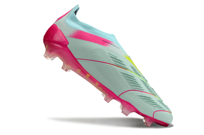 Men's Adidas Predator Accuracy+ FG Football Boots - Blue/Purple/Pink