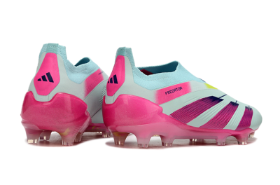 Men's Adidas Predator Accuracy+ FG Football Boots - Blue/Purple/Pink