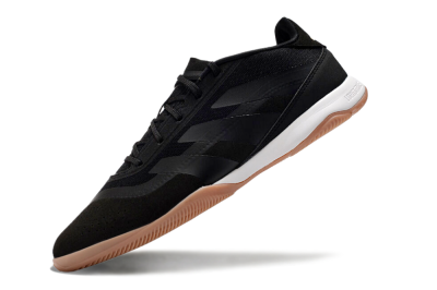 Men's Adidas Predator Elite 24 IC Football Shoes - Black/White/Brown
