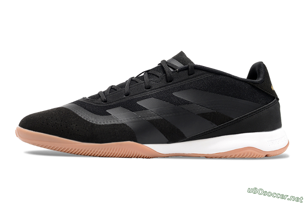 Men's Adidas Predator Elite 24 IC Football Shoes - Black/White/Brown 0
