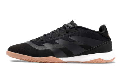 Men's Adidas Predator Elite 24 IC Football Shoes - Black/White/Brown