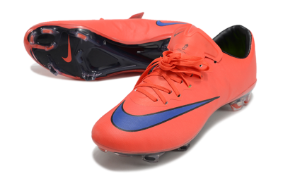 Men's Nike Mercurial Vapor 10 FG Football Boots - Red/Blue/Black