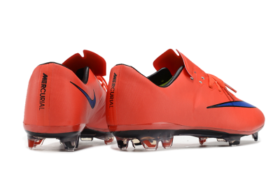 Men's Nike Mercurial Vapor 10 FG Football Boots - Red/Blue/Black