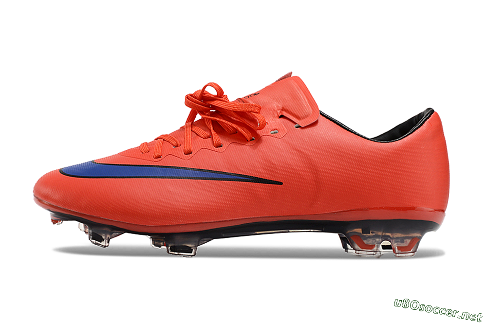 Men's Nike Mercurial Vapor 10 FG Football Boots - Red/Blue/Black 0