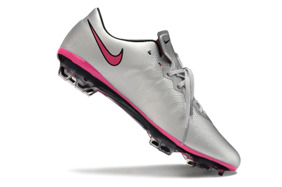 Men's Nike Mercurial Vapor 10 FG Football Boots - Silver/Pink/Black