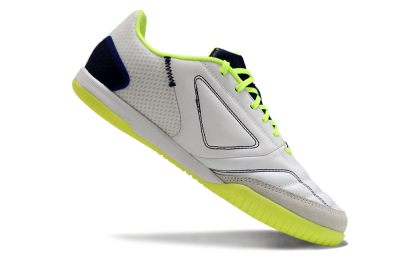 Men's Adidas Top Sala Competition IC Football Shoes - White/Blue/Yellow