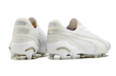 Men's Puma Ultra Ultimate AG Football Boots - White/Beige