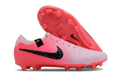 Men's Nike Tiempo Legend 10 Elite AG Football Shoes - Pink Foam/Black