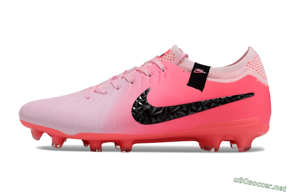 Men's Nike Tiempo Legend 10 Elite AG Football Shoes - Pink Foam/Black 0