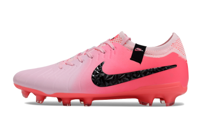 Men's Nike Tiempo Legend 10 Elite AG Football Shoes - Pink Foam/Black