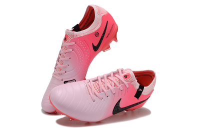 Men's Nike Tiempo Legend 10 Elite AG Football Shoes - Pink Foam/Black