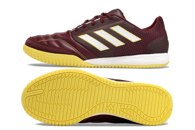 Men's Adidas Top Sala IC Football Shoes - Red/White/Yellow