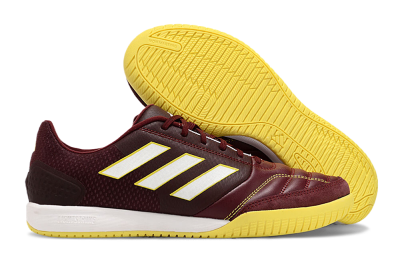 Men's Adidas Top Sala IC Football Shoes - Red/White/Yellow