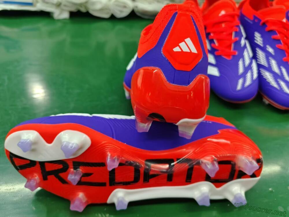 Men's Adidas Predator Elite FG Football Boots - Blue/White/Red